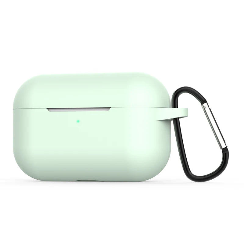 Silicone AirPods Pro & AirPods 3 Case – 20 Colors, 2 Styles Earphone Case Axl with hooks 4