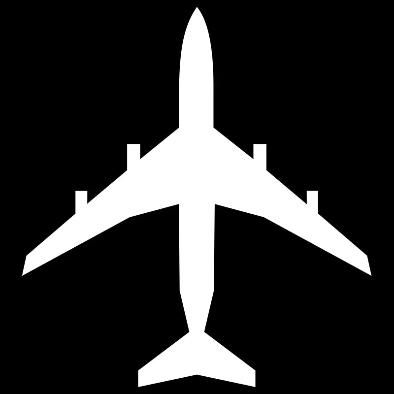 Airplane Aircraft Vinyl Decal Sticker – JDM Car & Wall Decor Vinyl Decal Sticker Axl