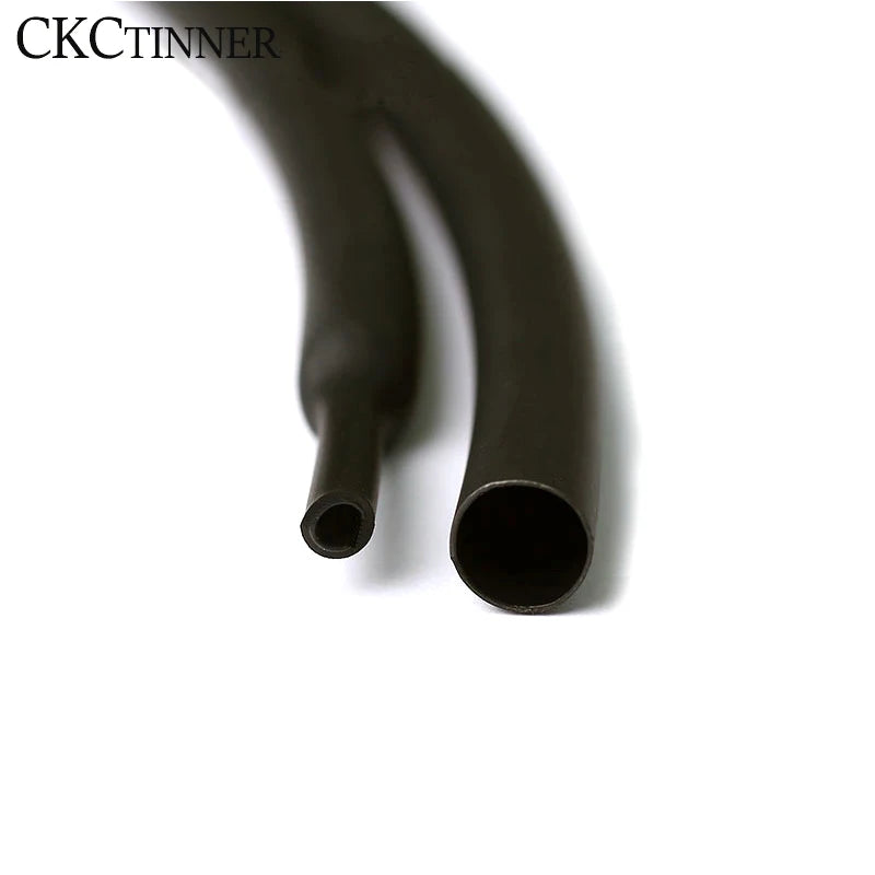 3:1 Dual-Wall Adhesive Heat Shrink Tubing 1.6mm–30mm Black Heat Shrink Tubing Axl