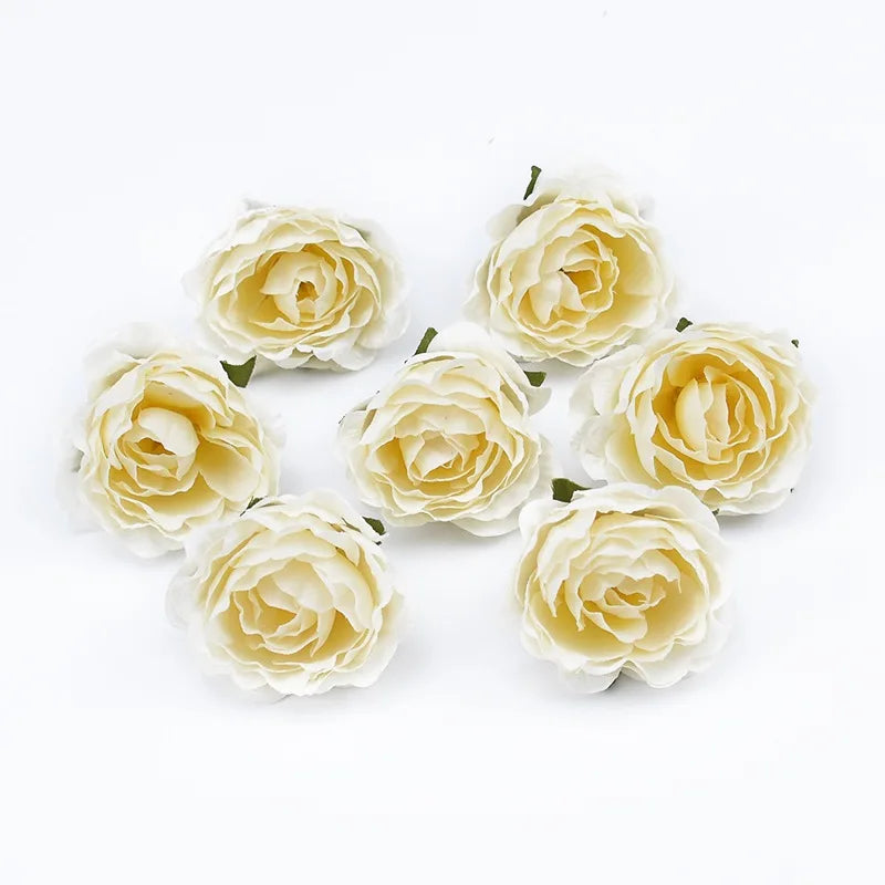 Silk Rose Heads 30/50 Pcs – 4cm Artificial Flowers for Weddings Artificial Silk Flowers Axl 1 30 Pieces