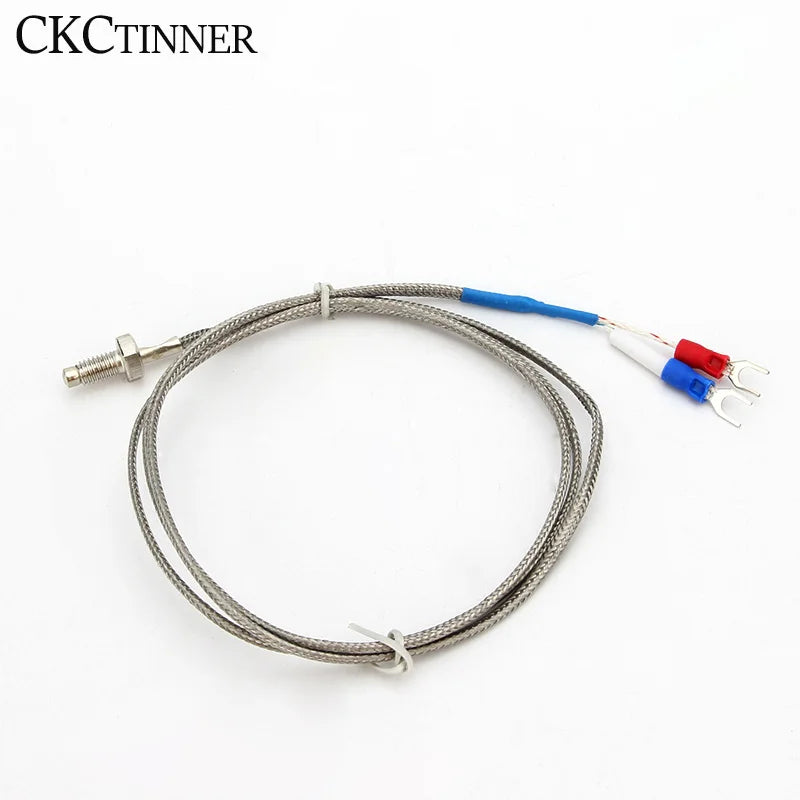 Type K Thermocouple M6 Screw Probe Sensor 0–600°C | 1–5m Temperature Probe Sensor Axl