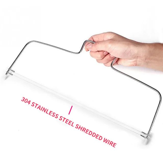 Adjustable Cake Layer Slicer – Stainless Steel Cutter Tool Cake Layer Slicer Axl Double Line