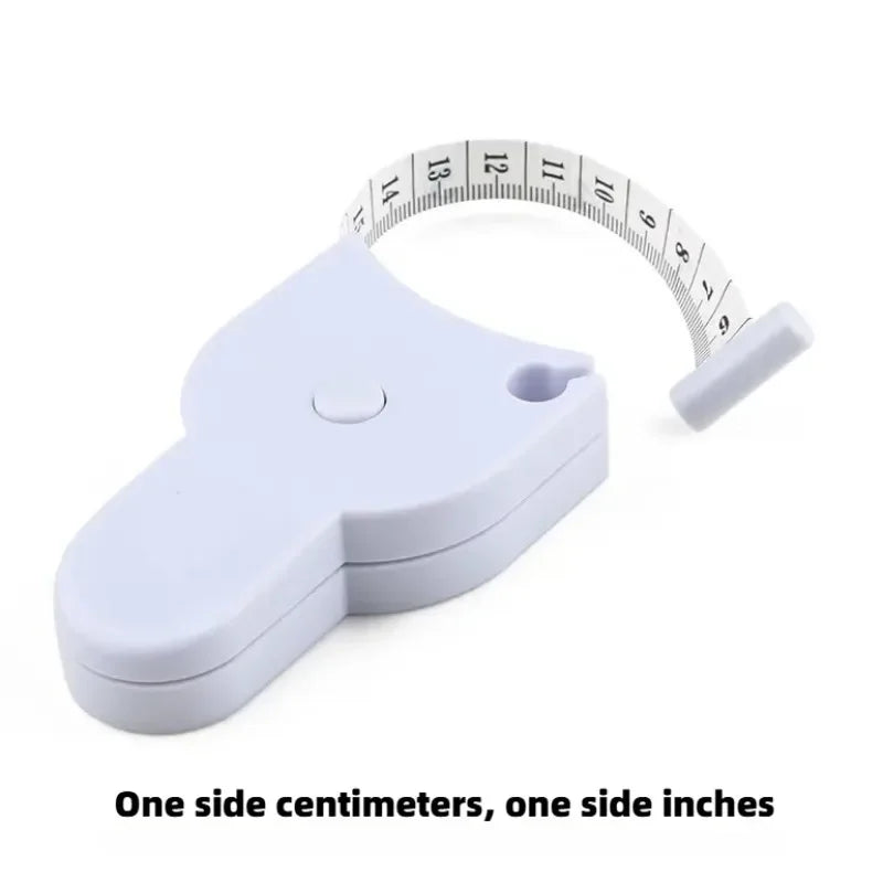 Automatic Retractable Body Measuring Tape – 1.5M Sewing Ruler Body Measuring Tape Axl WHITE C