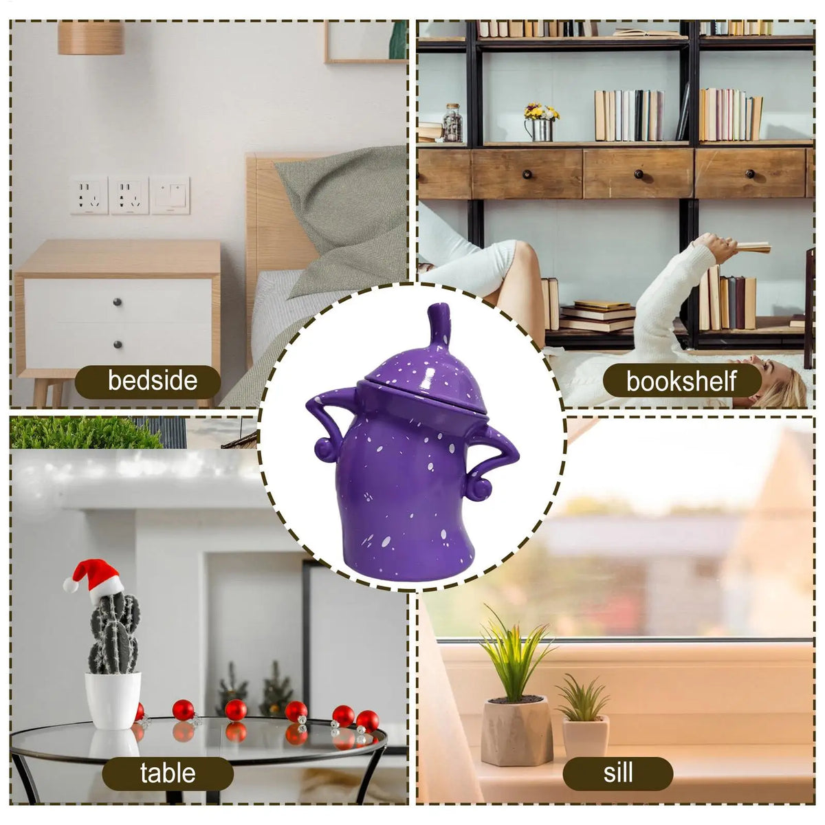 Sassy Airtight Food Storage Canister – Fun Kitchen Jar & Decor Food Storage Canister Axl