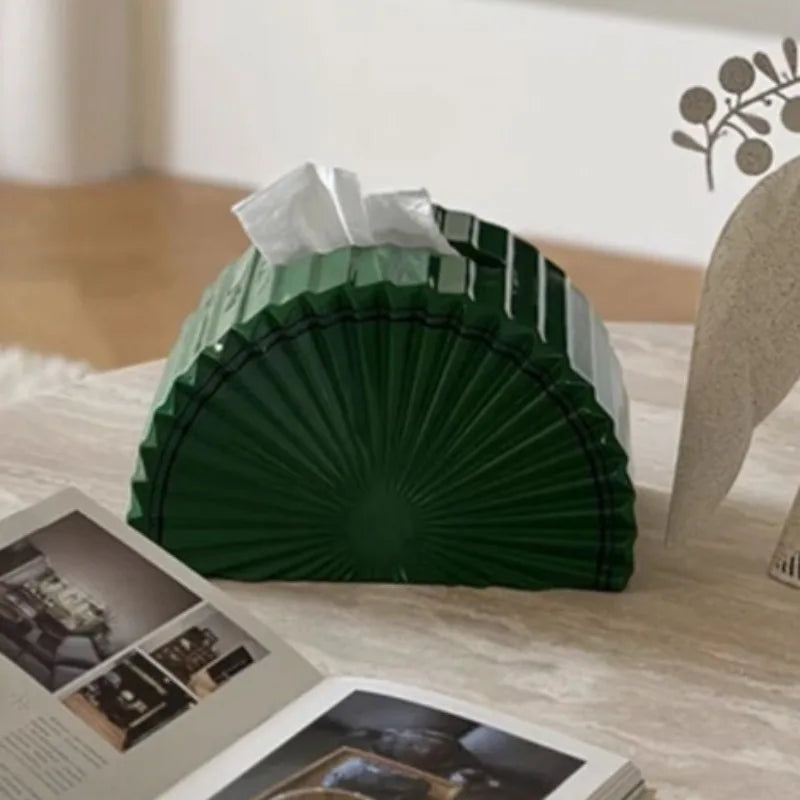Modern Luxury Resin Tissue Box – Creative Home Décor Holder Decorative Tissue Holder Axl