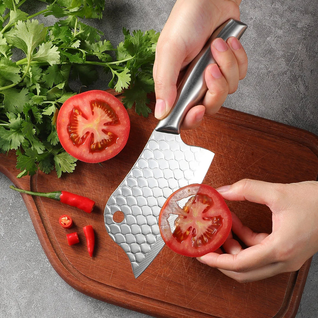 SHENJIU Forged Stainless Steel Utility Kitchen Knife Kitchen Utility Knife Axl