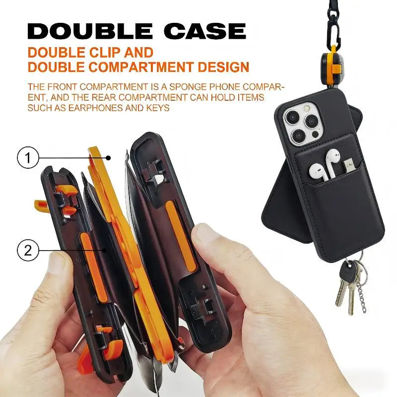 Floating Waterproof Phone Pouch IPX8 with Lanyard | Up to 7" Waterproof Phone Pouch Axl