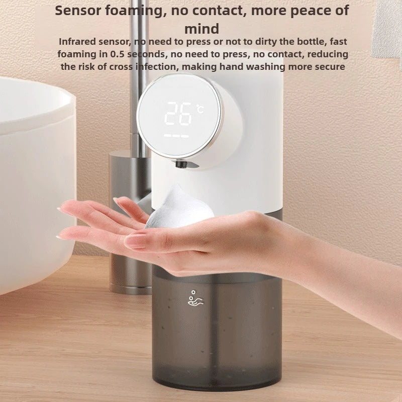 BALASHOV Touchless Foam Soap Dispenser with Temp Display Foam Soap Dispenser Axl