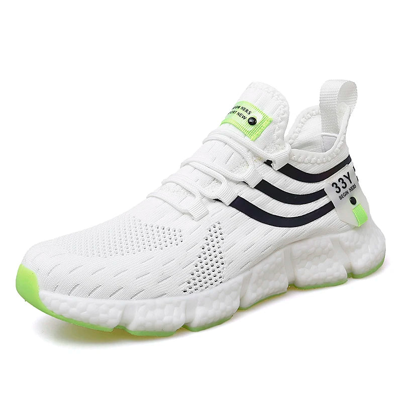AZGB Breathable Sneakers – Casual Sport Shoes Men & Women Casual Sneakers Axl White sneakers 43