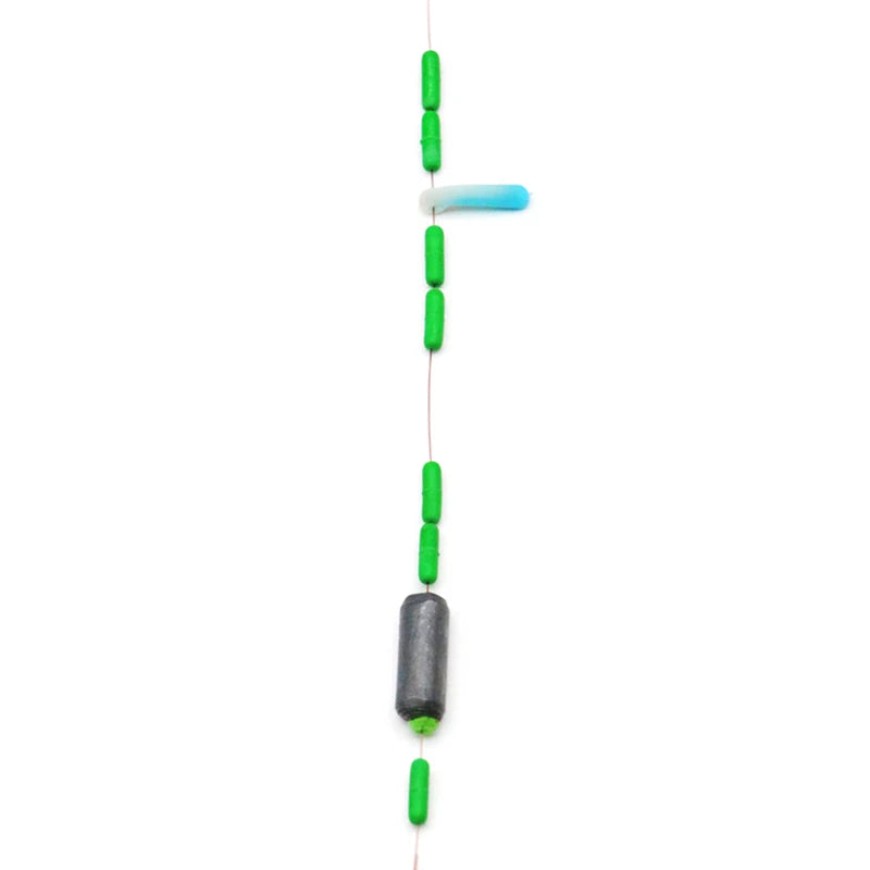 300 Pcs Silicone Fishing Bobber Stoppers & Space Bean Connectors Fishing Bobber Stopper Axl