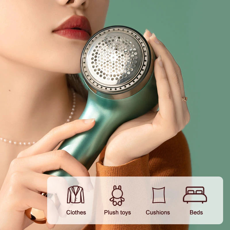 BALASHOV USB Lint Remover – Rechargeable Fabric Shaver & Defuzzer Fabric Lint Remover Axl