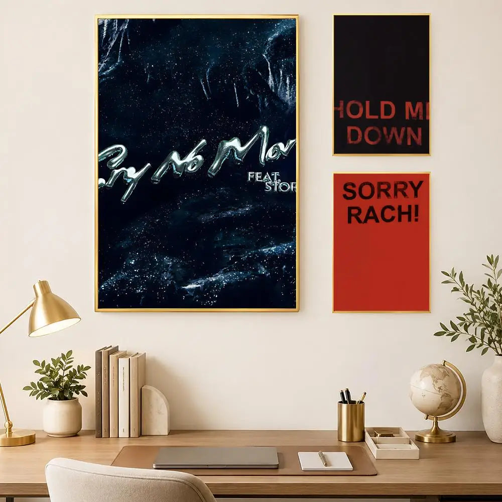 Stormzy HD PVC Self-Stick Wall Art Poster | Waterproof Decor Wall Art Poster Axl