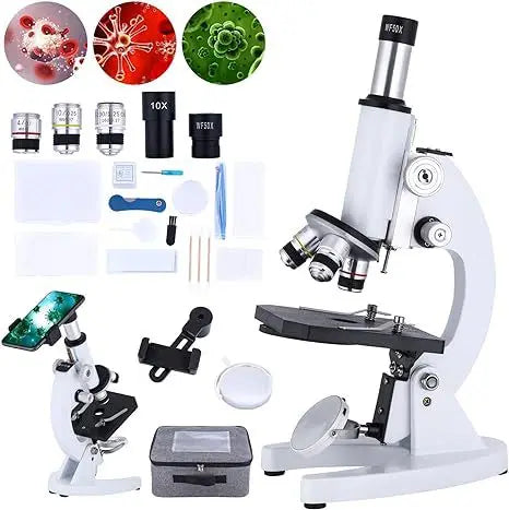 Optical Microscope 40X–2400X | Students & Lab Use | Axl Optical Microscope Axl With eyepiece