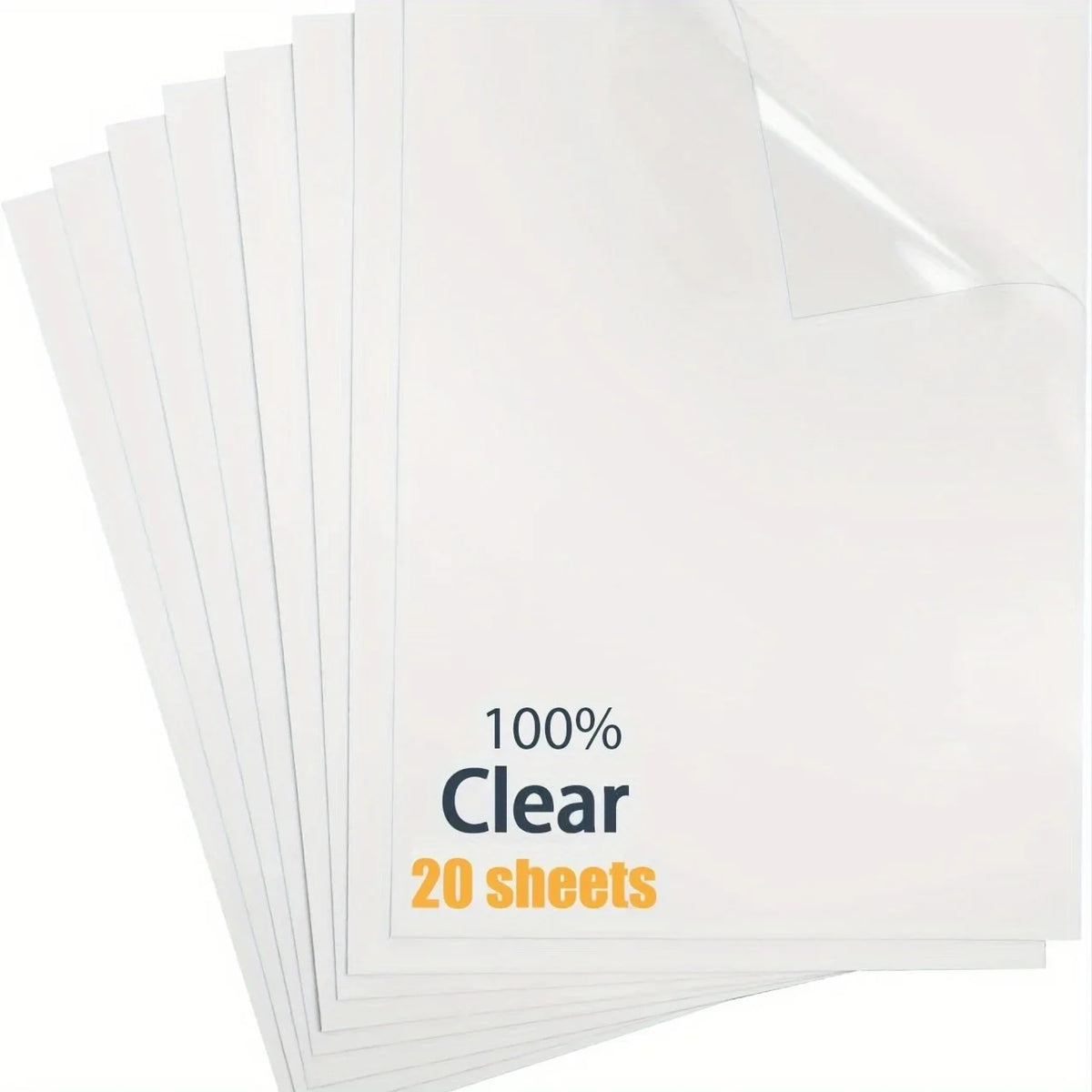 Clear Glossy Printable Vinyl Sticker Paper – Inkjet & Cricut Printable Sticker Paper Axl