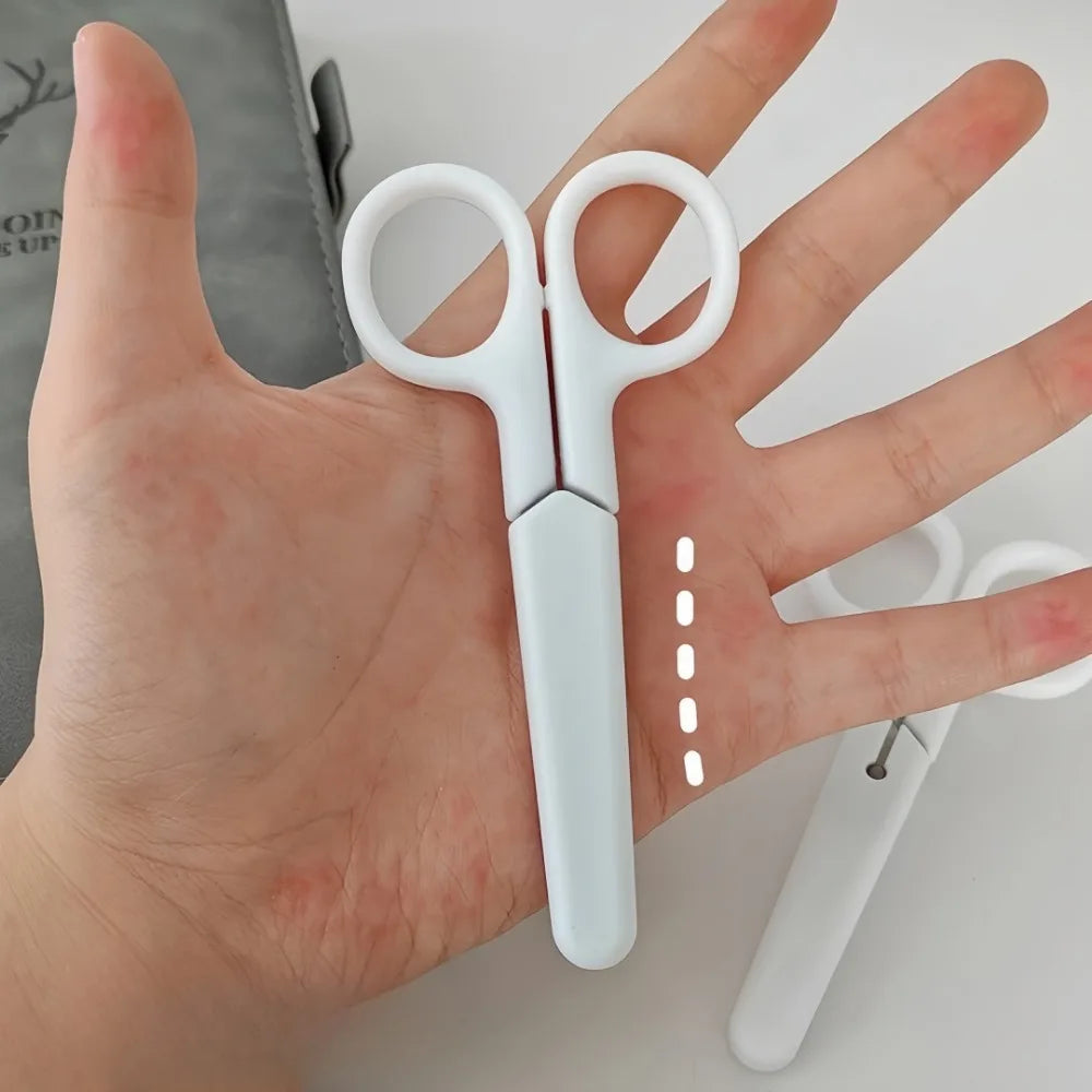 Kids Safety Scissors with Cover – Mini Cartoon Paper Cutter Kids Safety Scissors Axl