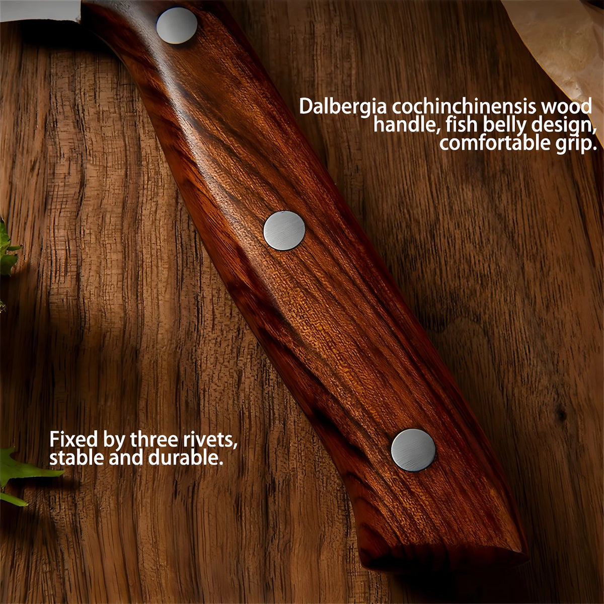 Handmade Forged Boning Knife with Wooden Handle | Kitchen Knife Boning Kitchen Knife Axl