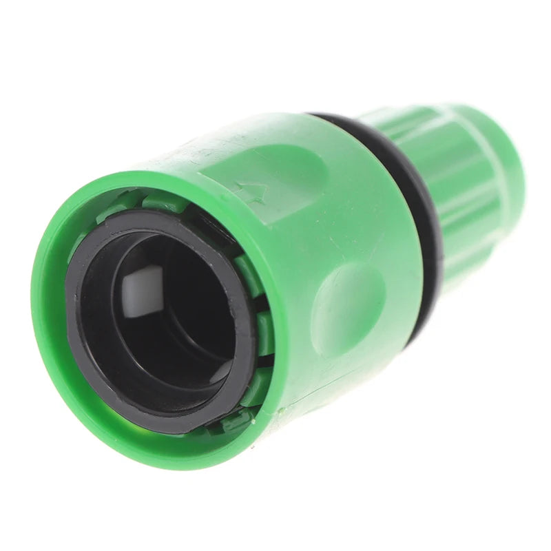 3/8" One-Way Quick Connector – Garden Hose Irrigation Fitting Irrigation Hose Connector Axl