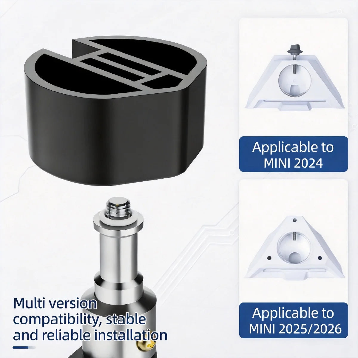 Starlink Mini Mount Kit – Tripod & Pipe Adapter for Gen 3 RV Satellite Dish Mount Axl