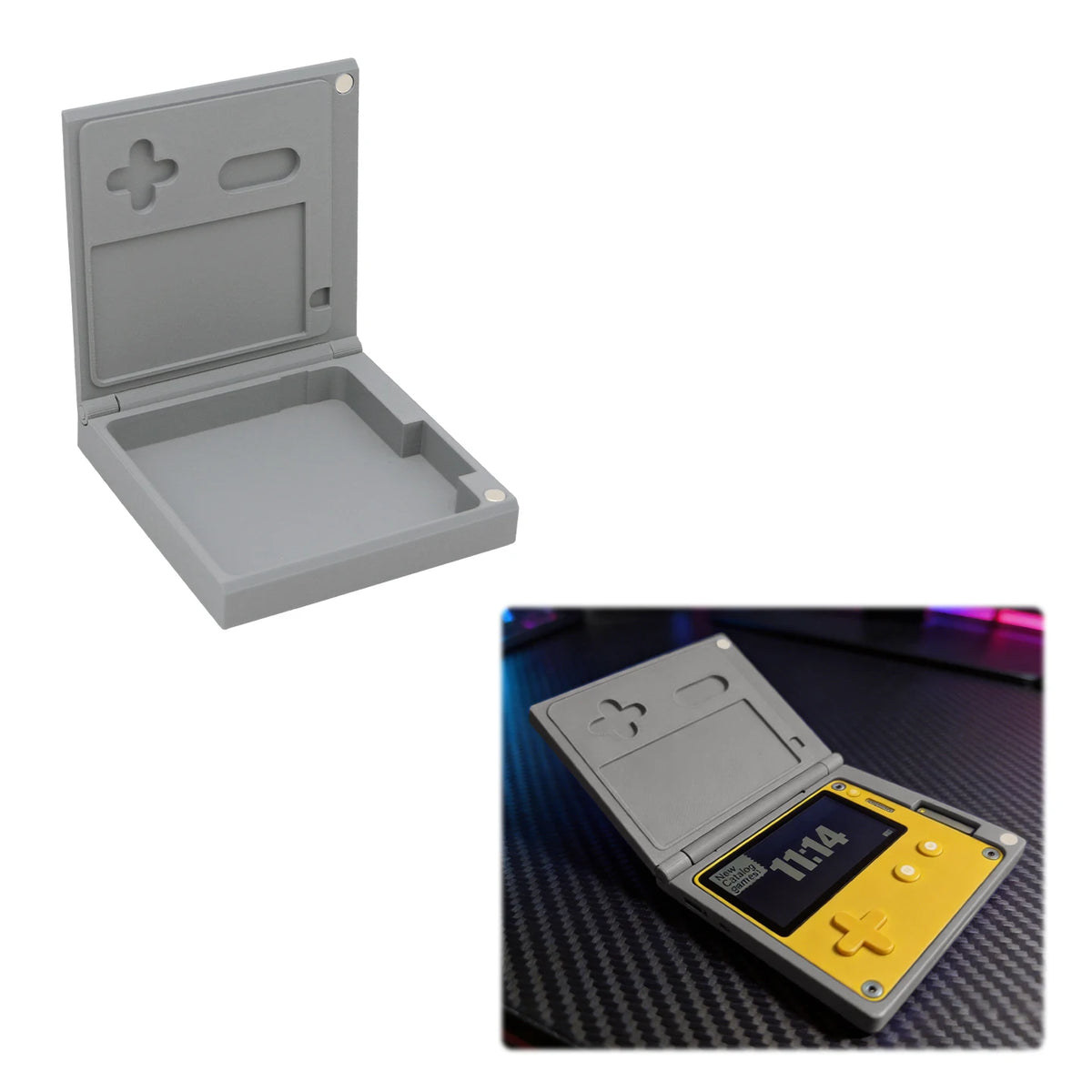 PLA Protective Storage Case for Playdate Console | Drop-Resistant Console Storage Case Axl