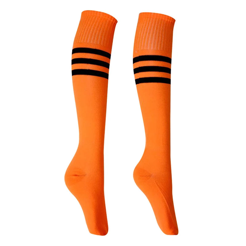 Adult Knee High Soccer Socks – Polyester Sport Socks for Men Knee High Sport Socks Axl H