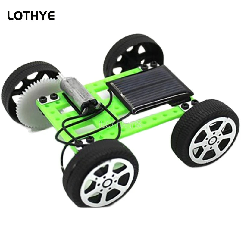 DIY Solar Powered Mini Car Kit – STEM Building Toy for Kids STEM Building Kit Axl