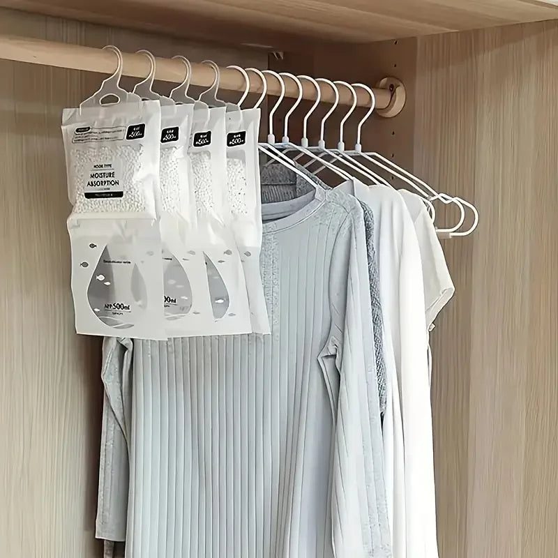 3-Pack 240g Moisture Absorber Bags for Closet & Wardrobe Moisture Absorber Bags Axl