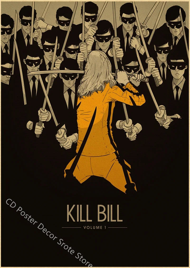 Vintage Retro Movie Poster – Classic Film Wall Art Print