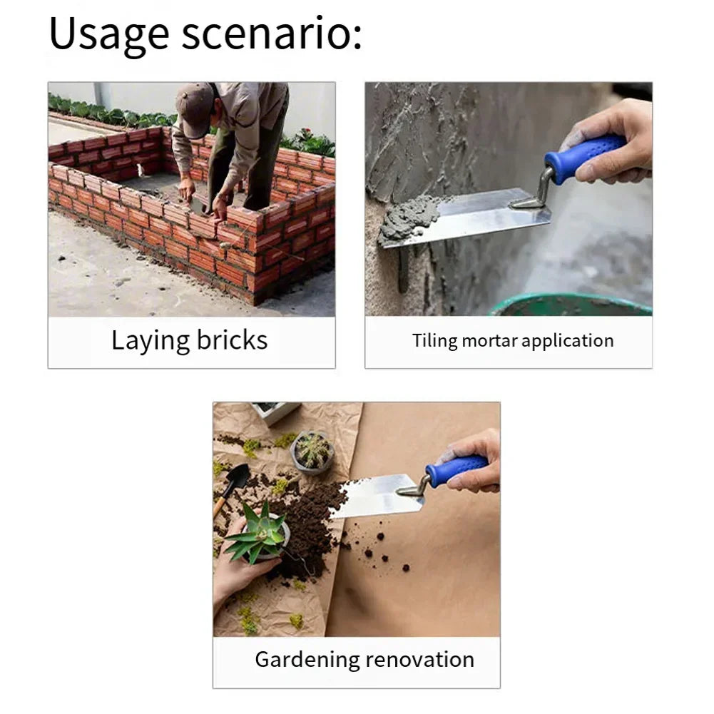 3-Piece Plastering Trowel Set – Finishing & Masonry Tools Plastering Trowel Set Axl