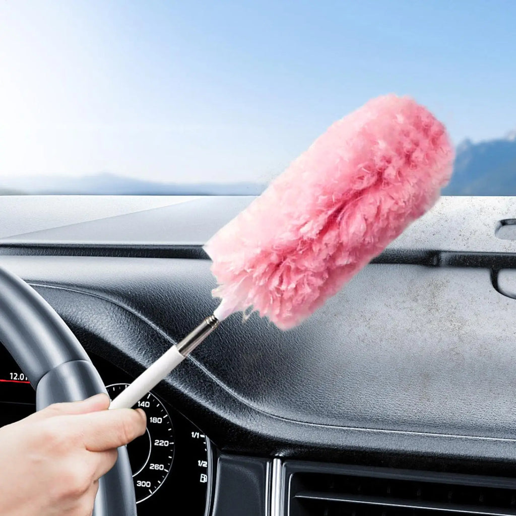 Telescoping Microfiber Duster for Ceilings, Fans & Cobwebs Telescoping Duster Axl