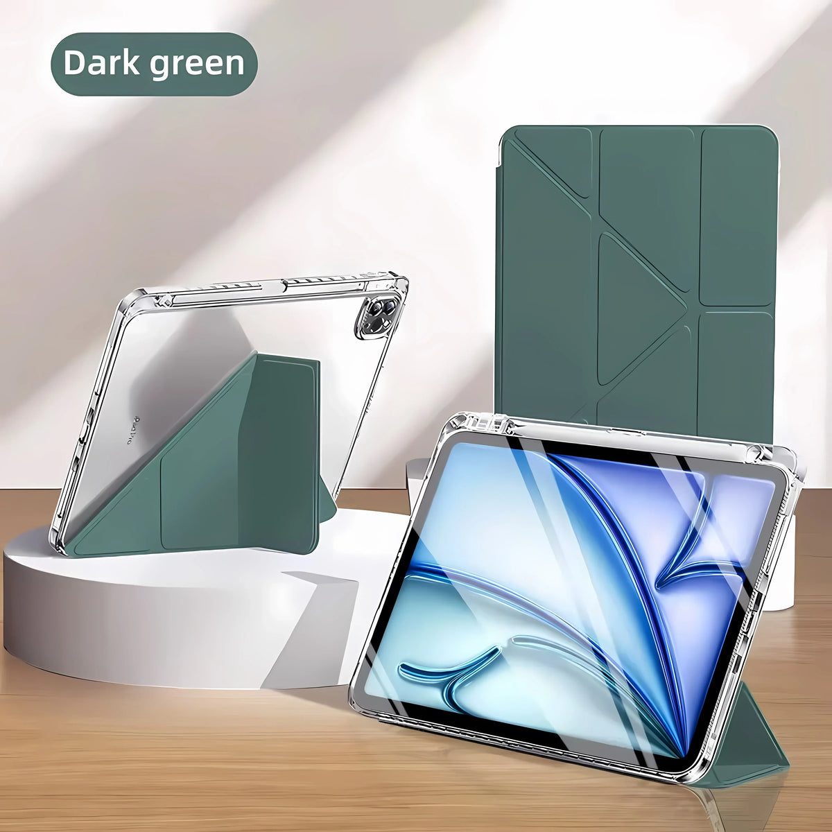 Y-Shaped Trifold Stand iPad Case – Air, Pro, Mini Cover iPad Stand Case Axl