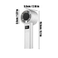 120-Speed Mini Handheld Fan – USB Rechargeable Portable Fan Handheld Portable Fan Axl White