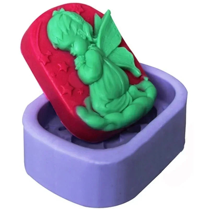 Angel Girl Silicone Soap Mold – Cake, Pastry & Ice Mould Silicone Baking Mold Axl