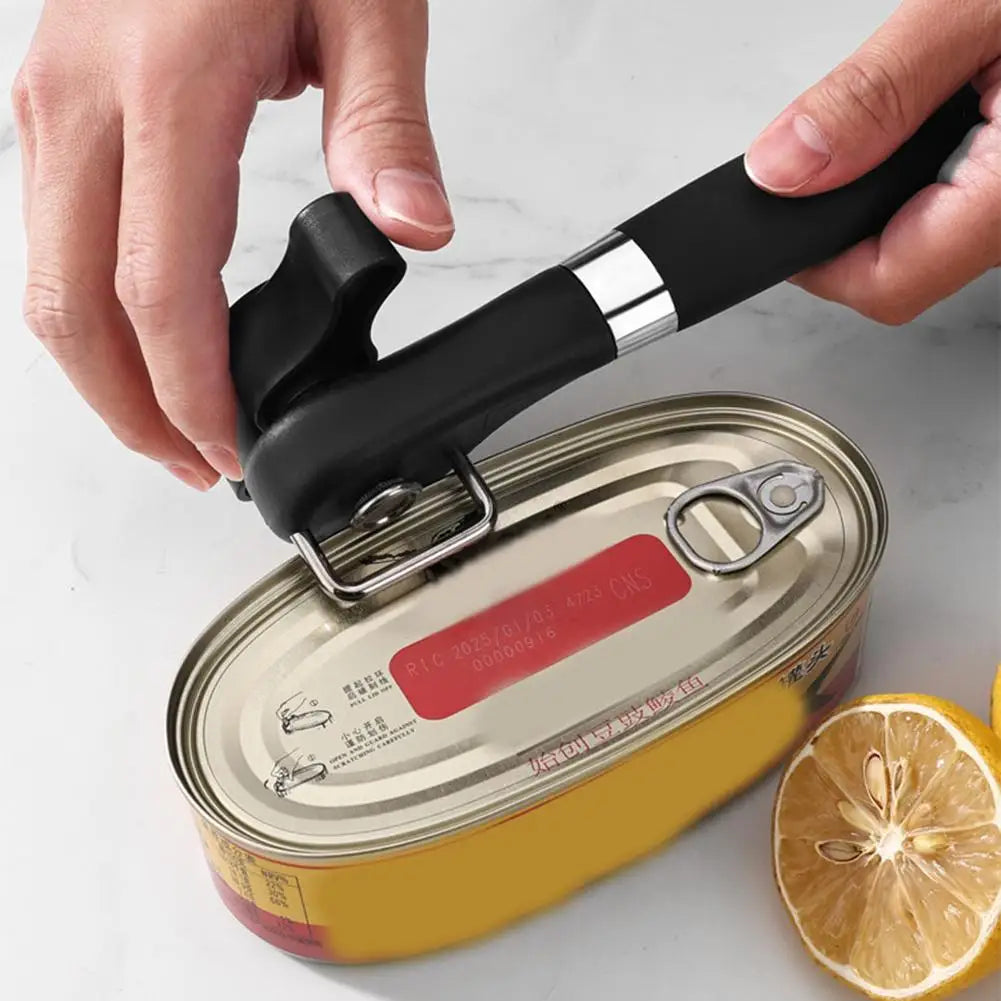 Manual Can Opener – Smooth Edge Stainless Steel Kitchen Tool Manual Can Opener Axl