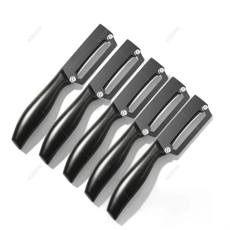 WXCOO Stainless Steel Fruit & Vegetable Peeler | Kitchen Tool Vegetable Peeler Axl 5PCS A