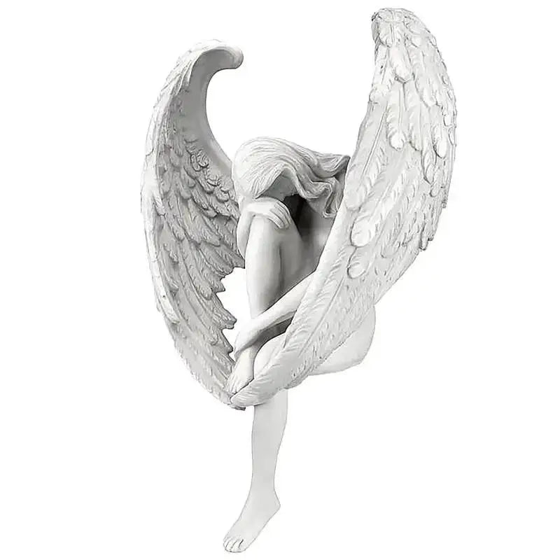 Redemption Angel Statue – Resin Sculpture Home & Garden Décor Decorative Sculpture Axl