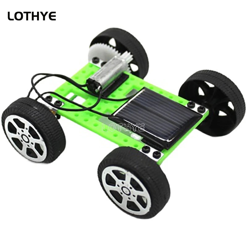 DIY Solar Powered Mini Car Kit – STEM Building Toy for Kids STEM Building Kit Axl