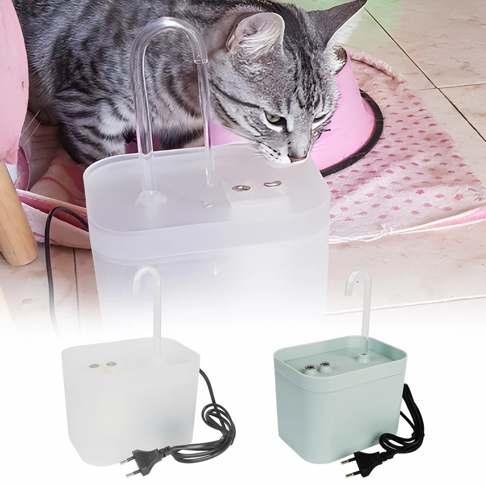 1.5L Electric Cat Water Fountain – Auto Filter & Silent Pump Pet Water Fountain Axl