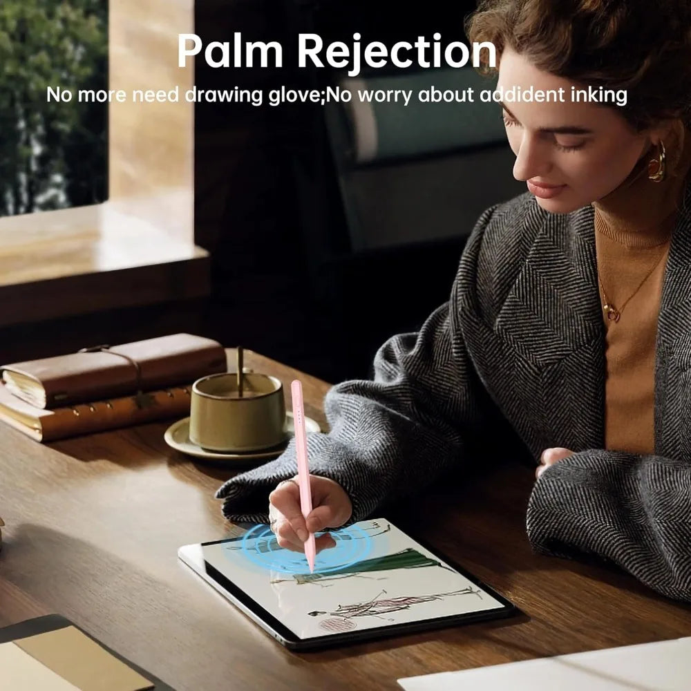 FZOLZO iPad Stylus Pen – Palm Rejection & Tilt Sensitivity iPad Stylus Pen Axl