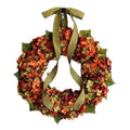 40cm Handmade Autumn Wreath – Front Door & Wall Décor Decorative Wreath Axl 1pc