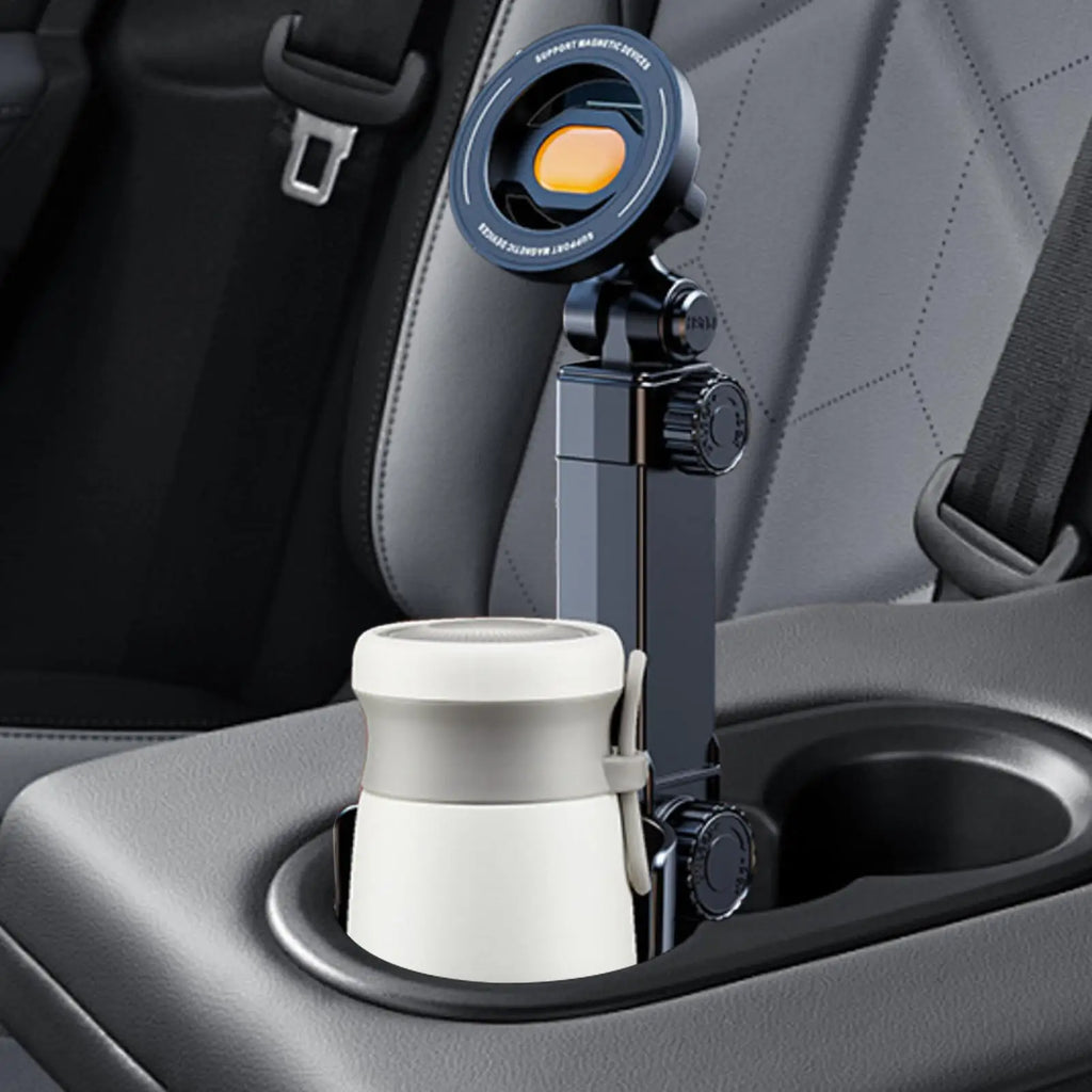 2-in-1 Magnetic Car Cup Holder Phone Mount | 360° Adjustable Car Phone Mount Axl