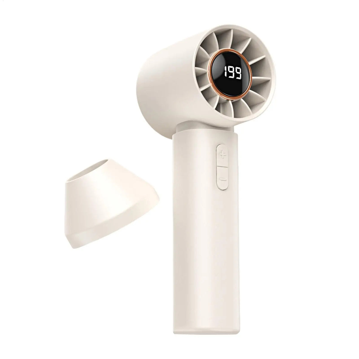 Rechargeable Handheld Fan 5-Speed Digital Display | Portable Handheld Fan Axl
