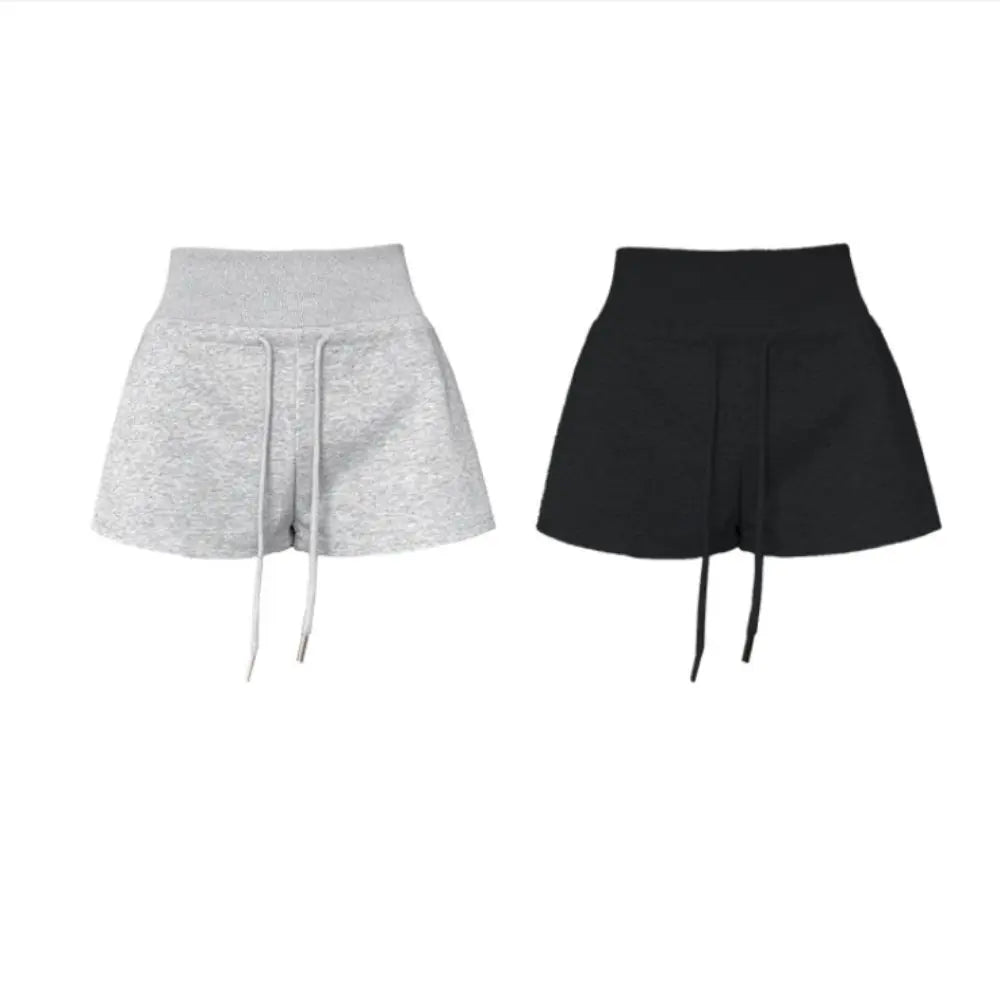 Women's Drawstring High Waist Slim Fit Casual Shorts Casual Shorts Axl
