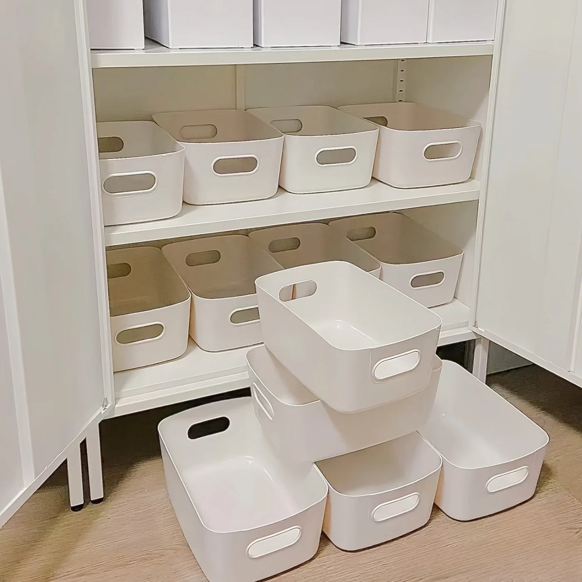 Multi-Functional Plastic Storage Box Organizer – Kitchen & Bath Plastic Storage Organizer Axl