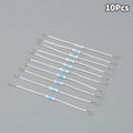 10-Pack RF250V 10A 185°C Ceramic Thermal Cutoff Fuse 250V Thermal Cutoff Fuse Axl Default Title