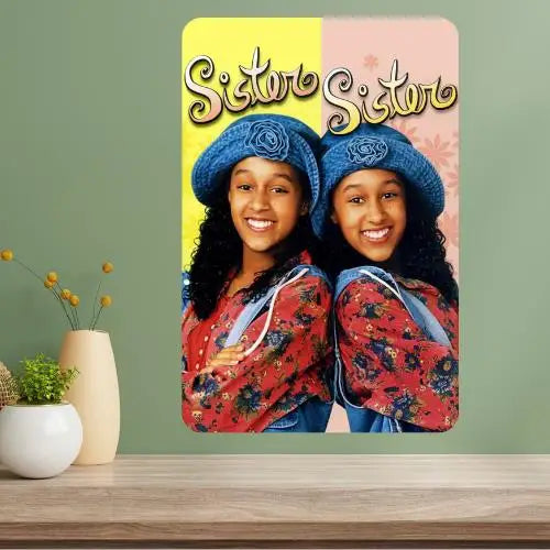 Sister Classic TV Show Metal Poster Sign | Retro Aluminum Wall Art Metal Wall Sign Axl aluminum sign aluminum 14x20cm