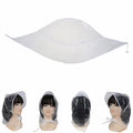 Clear Plastic Rain Bonnet Hat – Waterproof Hairstyle Protector Rain Bonnet Hat Axl Default Title