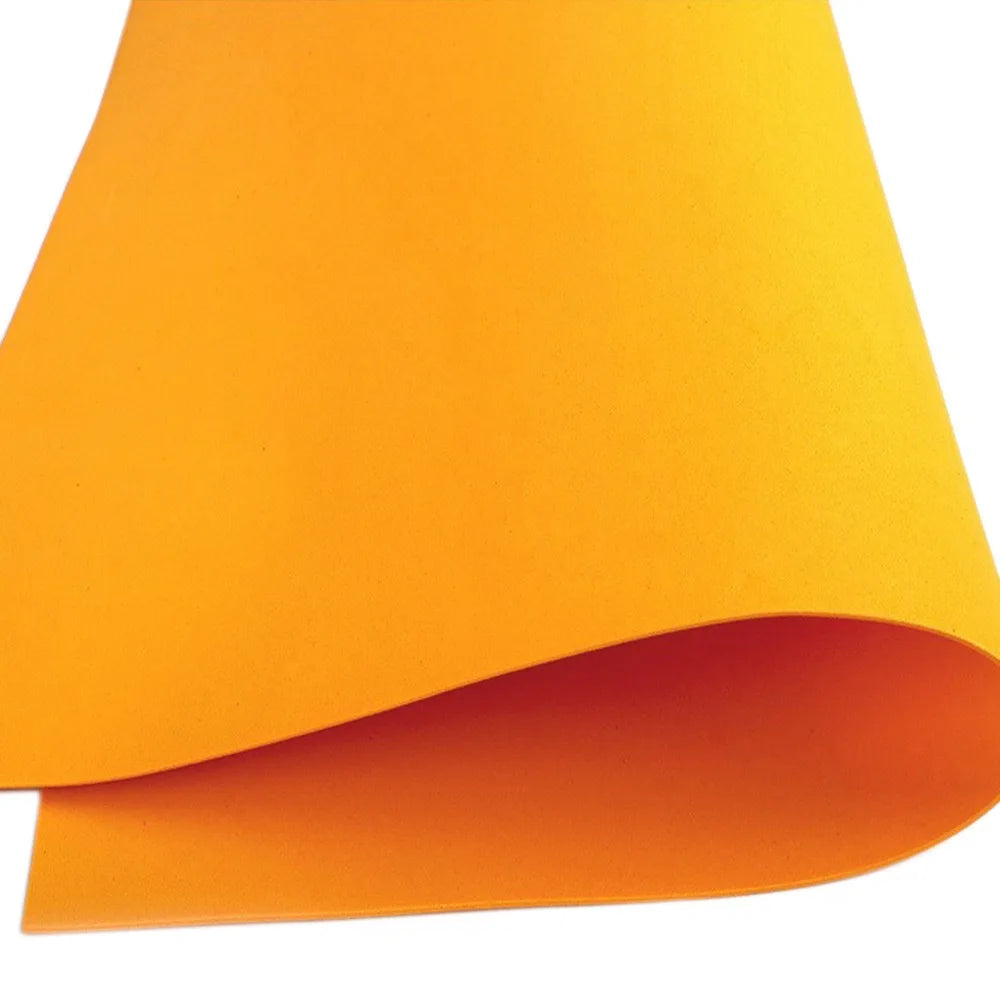 EVA Foam Sheets 10-Pack 50x50cm – DIY Craft Paper for Kids Foam Craft Sheets Axl Orange