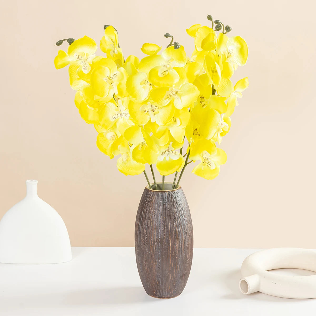 Artificial Silk Butterfly Orchid Branch – Wedding & Home Decor Artificial Flower Branch Axl
