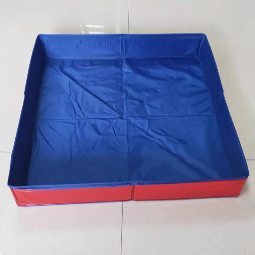 Foldable Dog Bath Tub – Non-Inflatable PVC Pet Bathing Pool Foldable Pet Bath Tub Axl