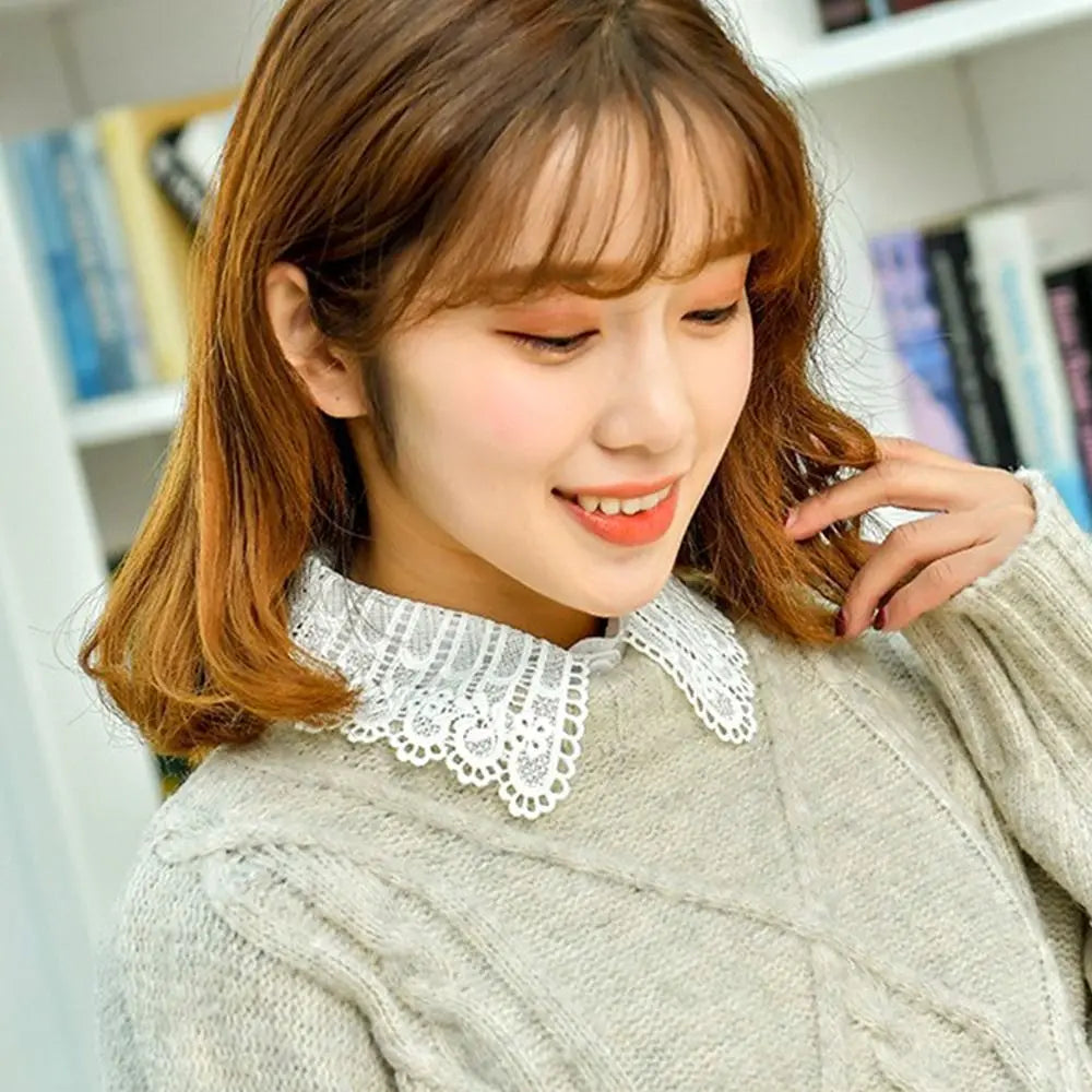 Detachable Lace False Collar – Women's Doll Collar Accessory Detachable Lace Collar Axl